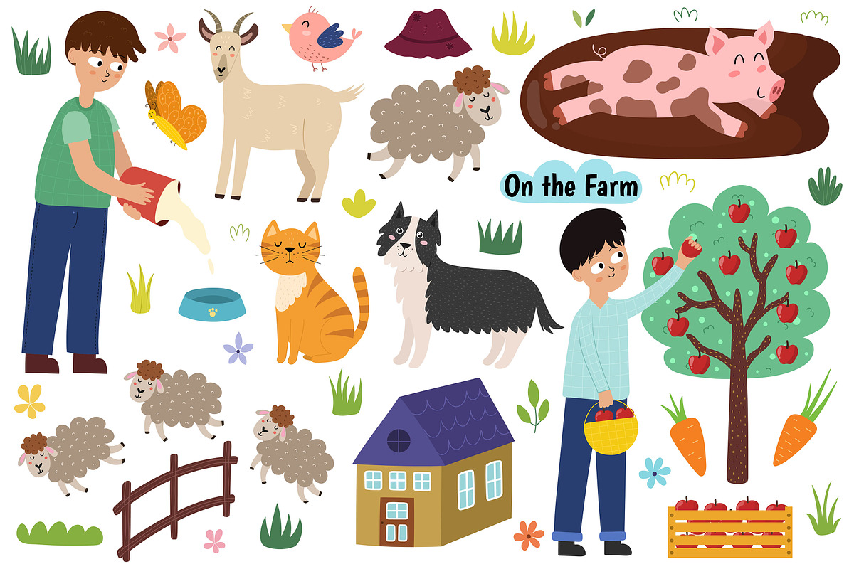 Big Farm Collection: 697 in 1, an Animal Illustration by Gulnara Sabirova (Photo 9 of 30)