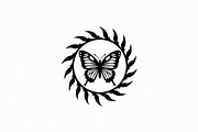Nature Butterfly Vector Art, an Illustration by balal (Thumbnail 7 of 9)