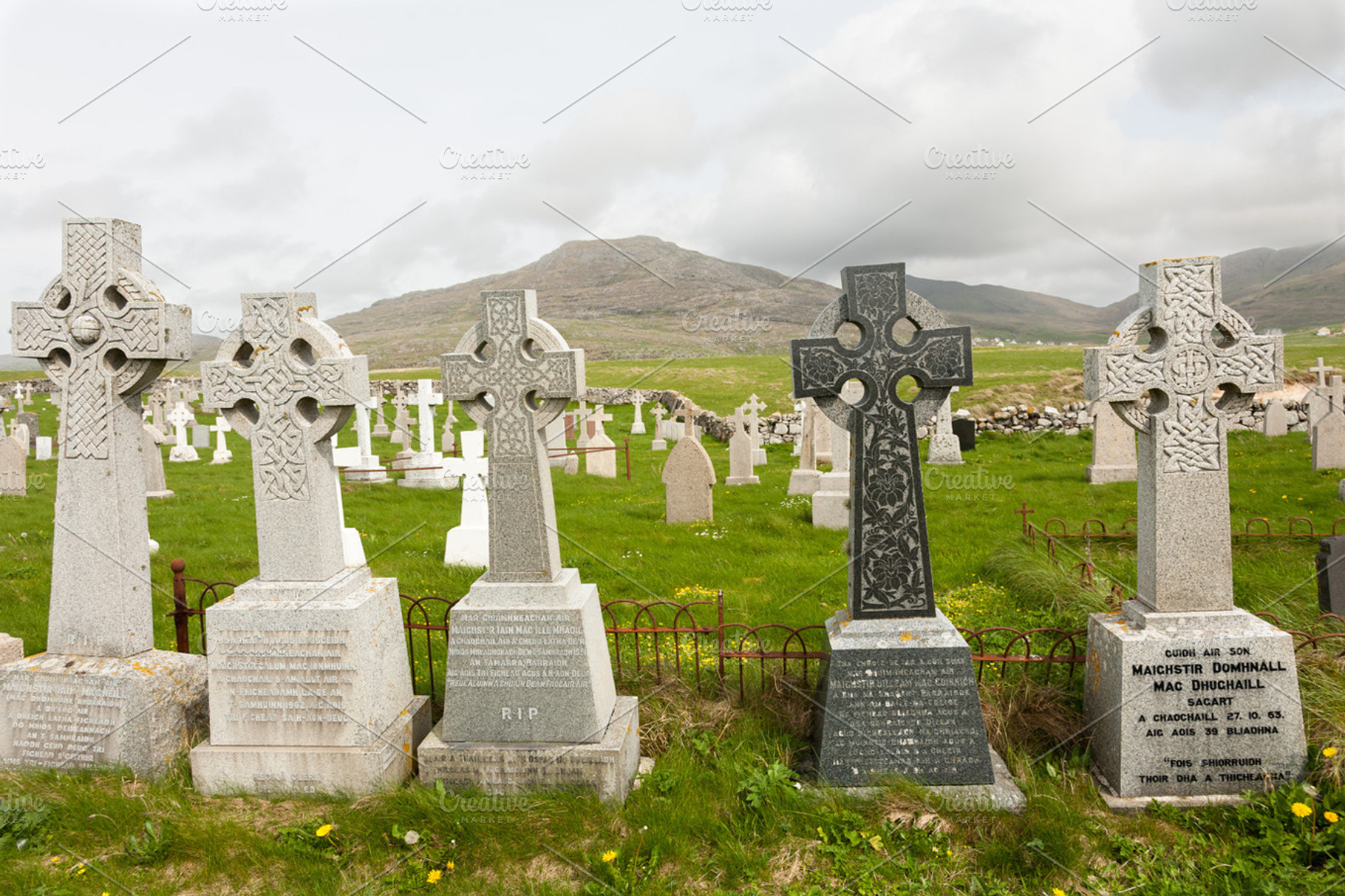 Barra Cemetary Facing The Sea