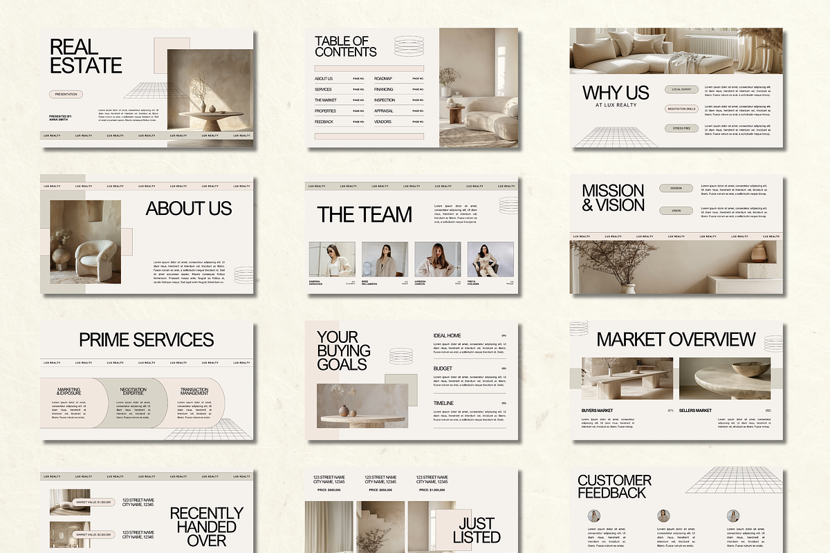 Real Estate Presentation Slide Deck preview 4