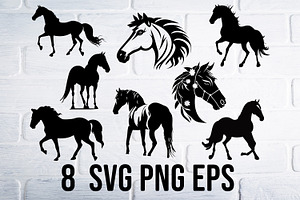 Horse Svg Png, Horse Clipart