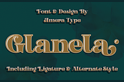 Glanela, a Serif Font by Amera Type (Thumbnail 1 of 10)