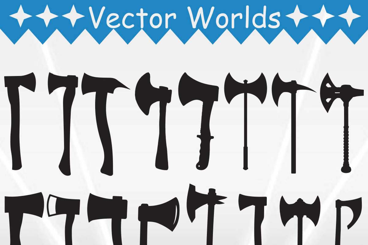 Axe Svg, Work, Wood, Log Svg, an Object Graphic by VectorWorlds (Photo 2 of 3)