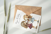 Whimsical People Clipart Bundle, a Person Illustration by PaintPixelCo (Thumbnail 9 of 15)