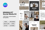 Minimalist | Social Media Kit, a Social Media Template by Mila Estudio (Thumbnail 1 of 6)