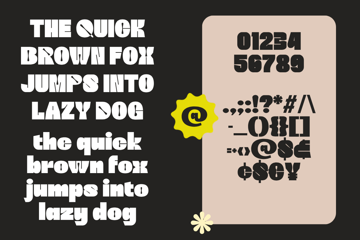 Girthy Display, a Sans Serif Font by Silverdav (Photo 5 of 8)