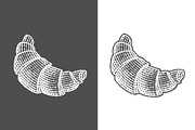 Croissant, an Illustration by Irina Trusova (Thumbnail 1 of 3)