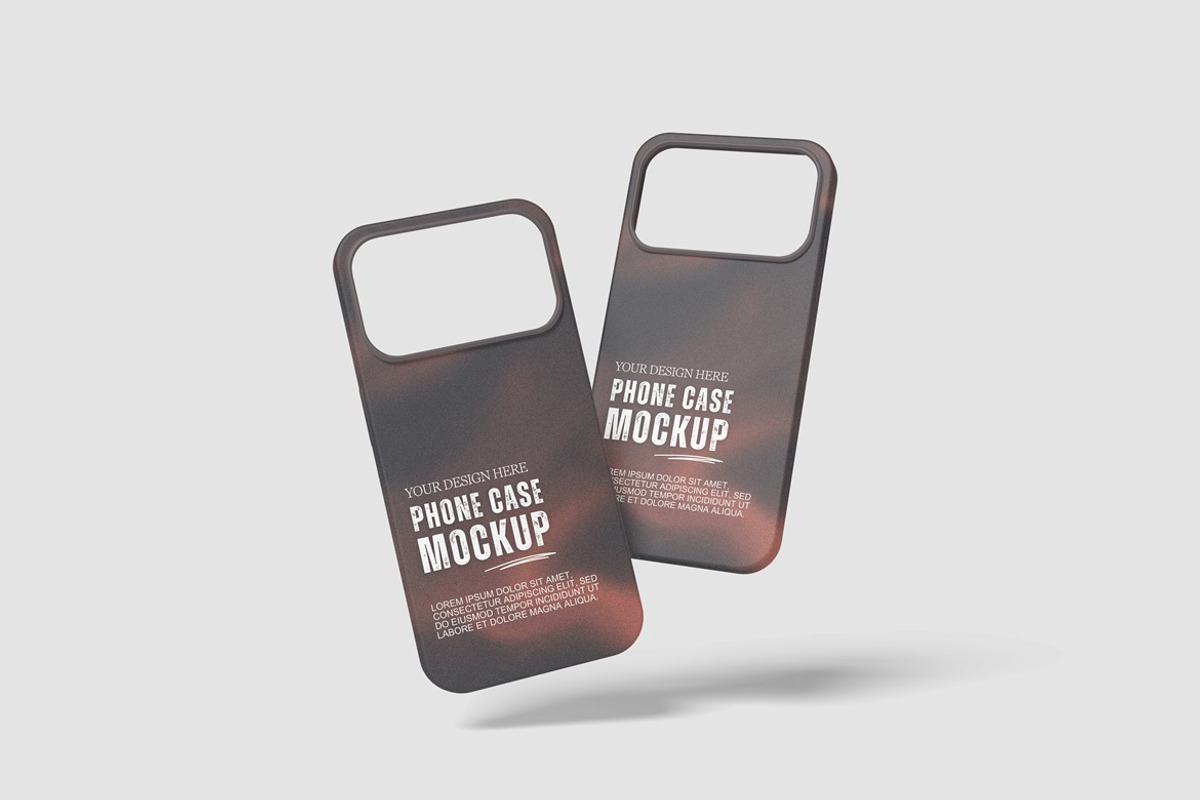 High Quality Case Phone Mockup, an Advertising Mockup by AndikaGraphic (Photo 5 of 5)