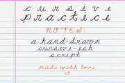 Cursive Practice a Hand-drawn Font, a Handwritten Font by Eryn Rose Design (Thumbnail 4 of 11)