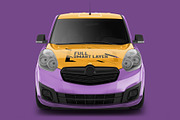 Photorealistic PSD Cargo Car Mock-up, an Advertising Mockup by Sinlatown (Thumbnail 5 of 8)