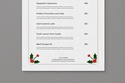 Christmas Food Menu for Restaurants, a Flyer Template by MightyDesign (Thumbnail 5 of 8)