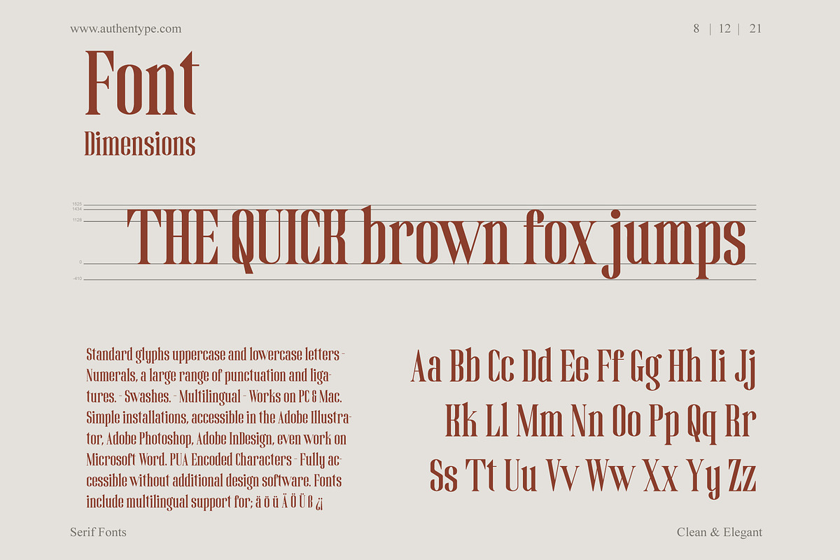Magic Roses - Serif Clean Elegant, a Serif Font by AuthenType (Photo 12 of 15)