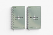 Notebook Mockup, a Books & Magazine Mockup by xavier_studio (Thumbnail 2 of 5)