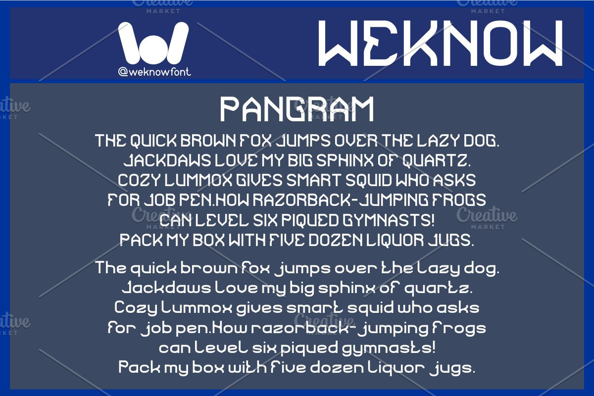 Amazing Structure font, a Font by weknow (Photo 6 of 8)