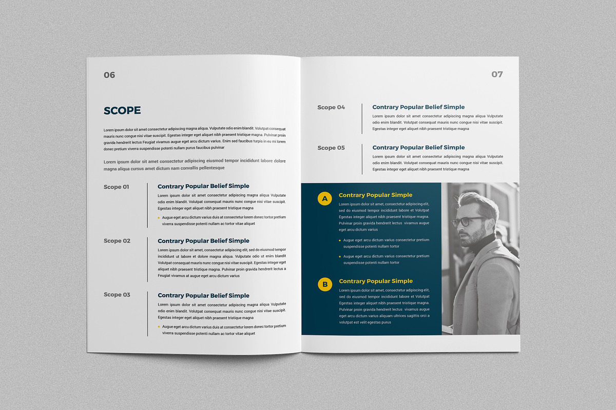 HR / Employee Handbook, a Brochure Template by ArtisticLand (Photo 4 of 11)