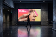 Indoor Digital Screen Mockup, an Advertising Mockup by graphypix (Thumbnail 1 of 4)
