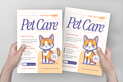 Pet Care Flyer, a Flyer Template by Annora Studio (Thumbnail 4 of 5)