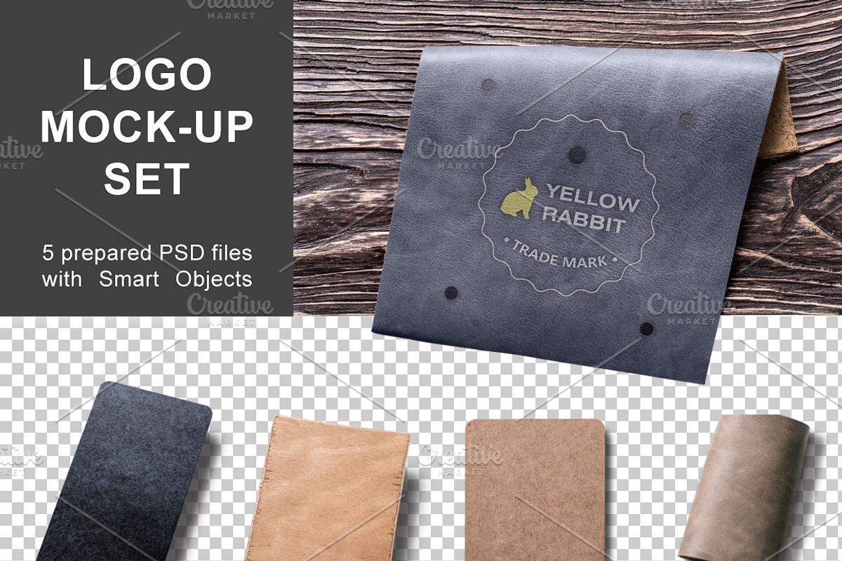 Logo Mockup Set - 5 PSD, a Product Mockup by mockupgeek (Photo 1 of 4)