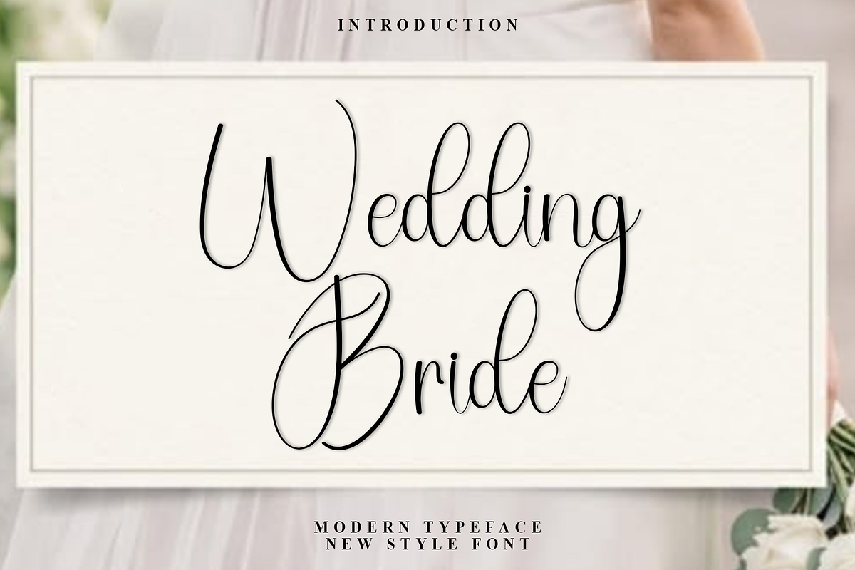 Wedding Bride, a Handwritten Font by FreshTypeINK (Photo 1 of 8)