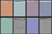 48 SWISS DESIGN VECTOR POSTERS SET, a Texture Graphic by craftlove (Thumbnail 4 of 8)