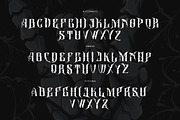 Blacksiny, a Blackletter Font by Letterara (Thumbnail 10 of 12)