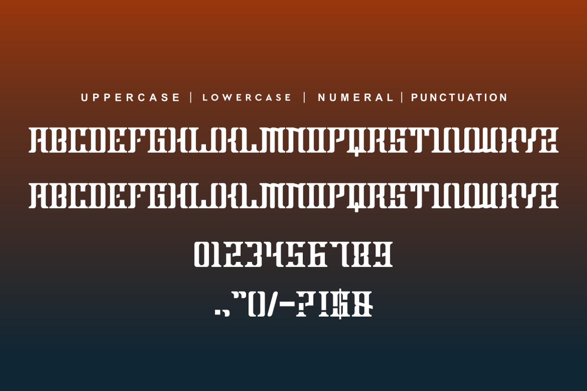 Game Geman Font, a Serif Font by alon kelakon (Photo 4 of 5)