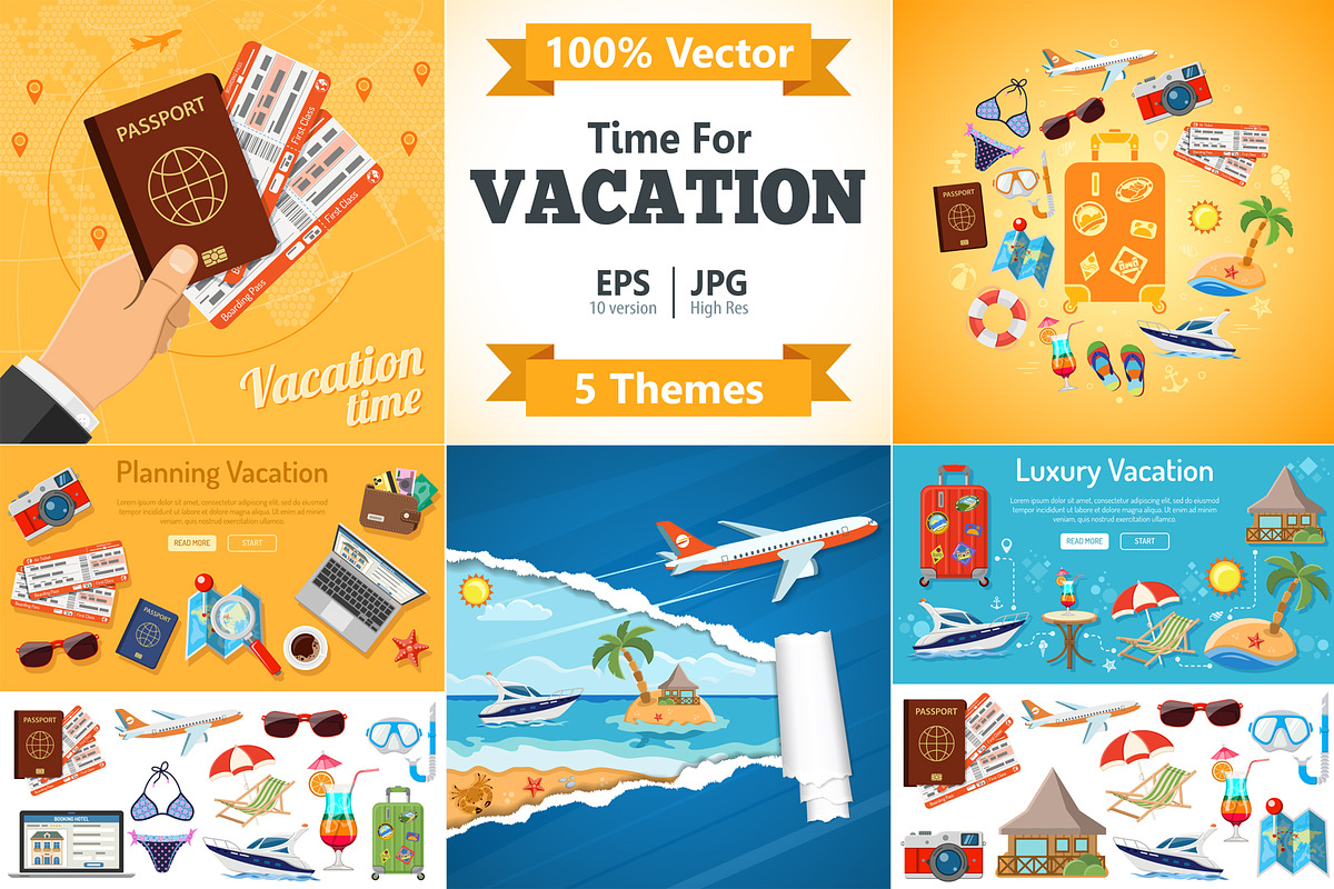 Time for Vacation, a Technology Illustration by TAlex (Photo 1 of 6)