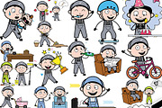 Repairman ~ Cartoon Character Set, a Person Illustration by The Toon Company (Thumbnail 2 of 9)