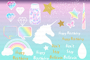 Magical Unicorns, Einhorn, White, an Illustration by Mia's Graphic Design (Thumbnail 6 of 9)
