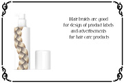 11 Vector Braided Hair Bundle, an Object Illustration by Kseniya-Omega (Thumbnail 6 of 6)