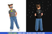 Realistic Kids Girl T-Shirt Mockups, a Shirt Mockup by Hi, Mock-Up! (Thumbnail 10 of 13)