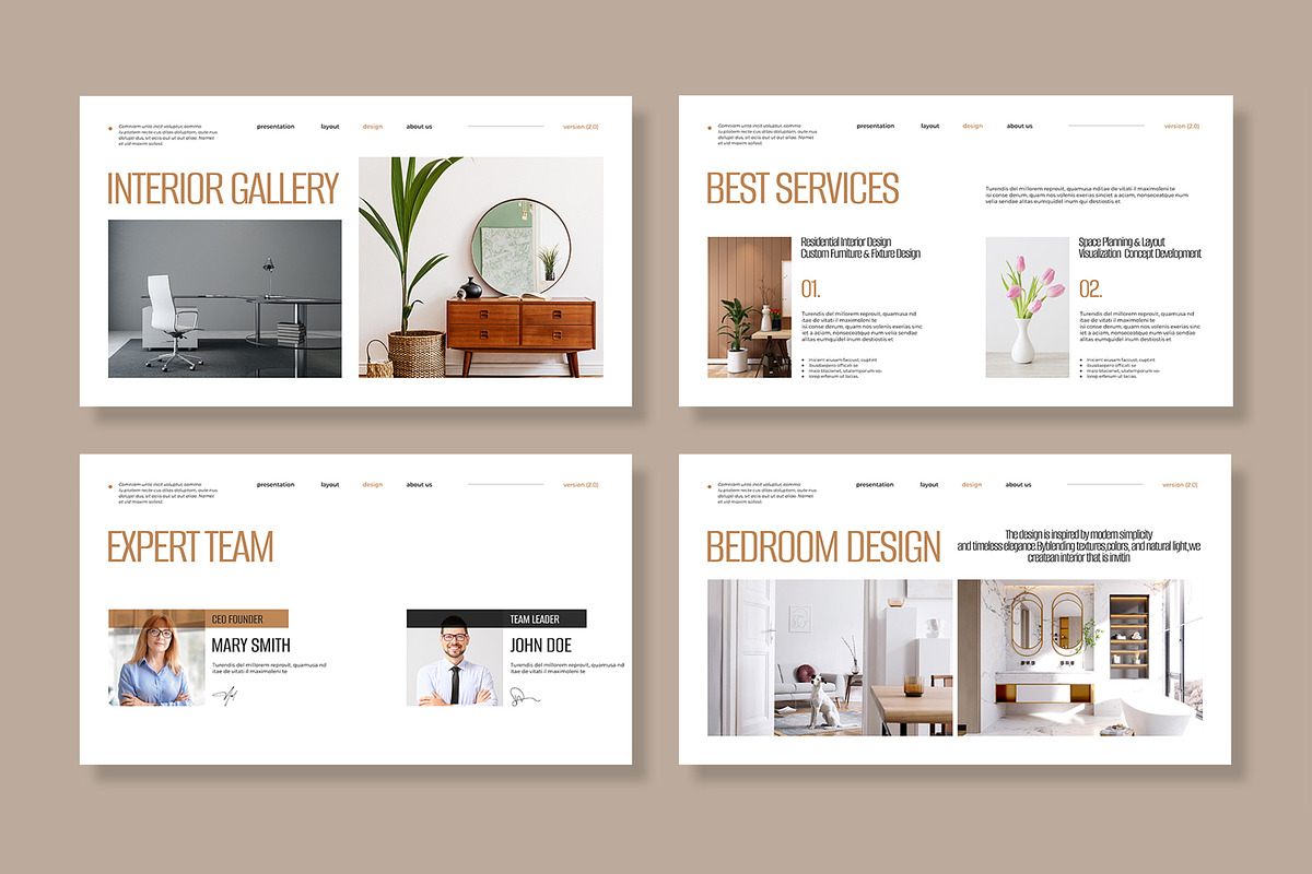 Interior Design Presentation preview 4