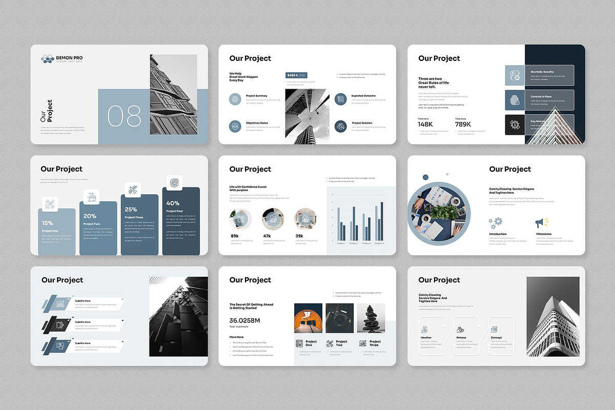 Business Plan PowerPoint Template, a Presentation Template by GenerousArt (Photo 11 of 38)