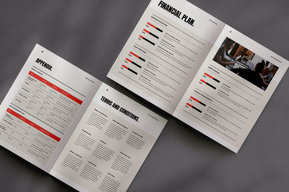 White Paper, a Brochure Template by Occy Design (Photo 6 of 6)