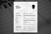 Minimal Creative Resume Pack by Srg, a Resume Template by Srg® (Thumbnail 5 of 11)