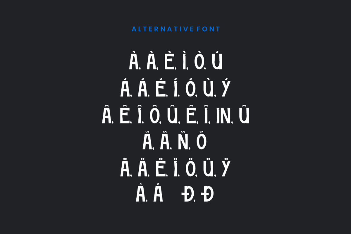 Anomale - Modern Sans Font, a Sans Serif Font by Iqsiart Studio (Photo 3 of 8)