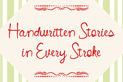 Peach Willow - Cute Handwritten Font, a Font by Pekotype (Thumbnail 3 of 15)