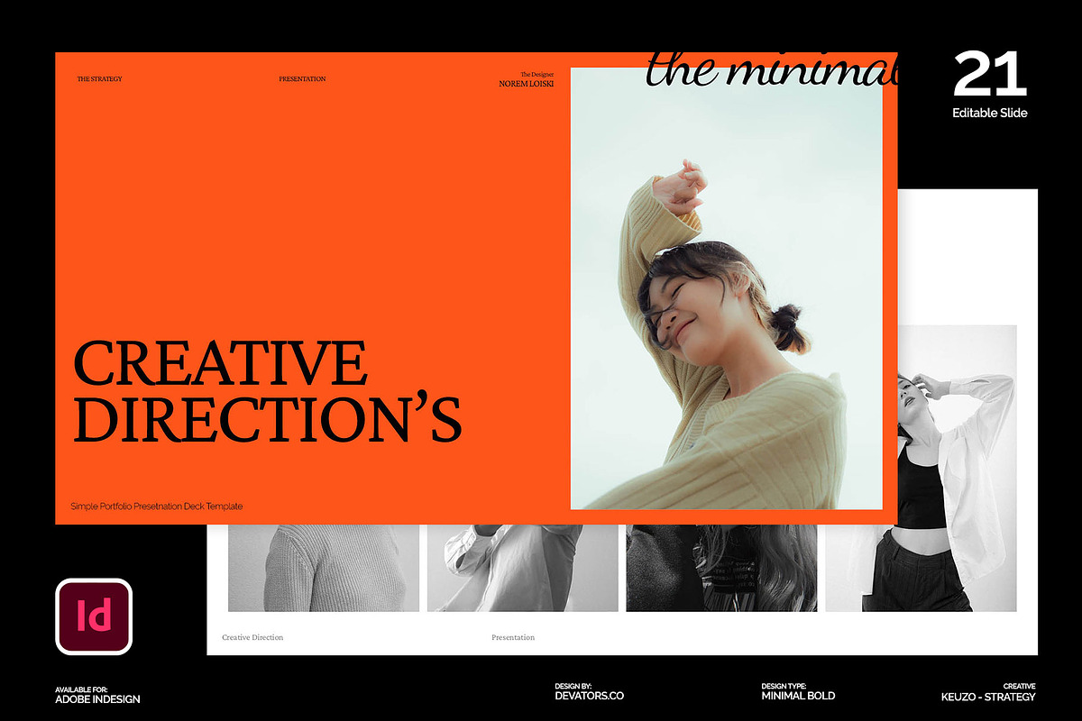 Creative Direction Presentation, a Presentation Template by Devators (Photo 3 of 7)