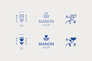 Botanical Logo Kit, a Branding & Logo Template by Paulina Sara Design (Thumbnail 2 of 11)