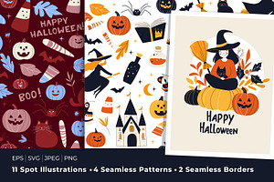Halloween Clipart & Patterns