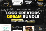 SALE! Logo Creators Dream Bundle, a Branding & Logo Template by Mats-Peter Forss (Thumbnail 1 of 107)