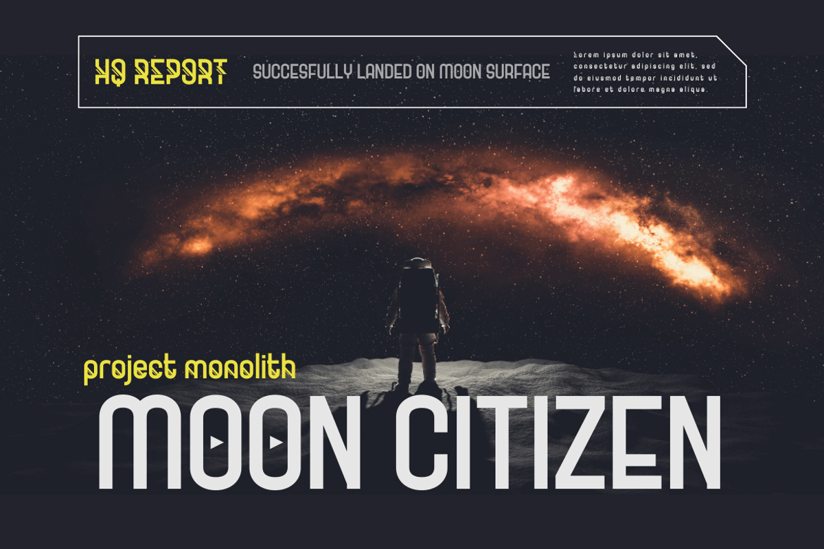 Goxac | Futuristic Font, a Sans Serif Font by twinstd (Photo 8 of 13)