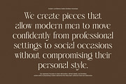 Making Modern Elegant Serif Font, a Serif Font by Graphicxell (Thumbnail 6 of 8)