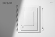 Notebook, Planner & Notebook Mockup, a Merchandise Mockup by creatsy5 (Thumbnail 2 of 6)