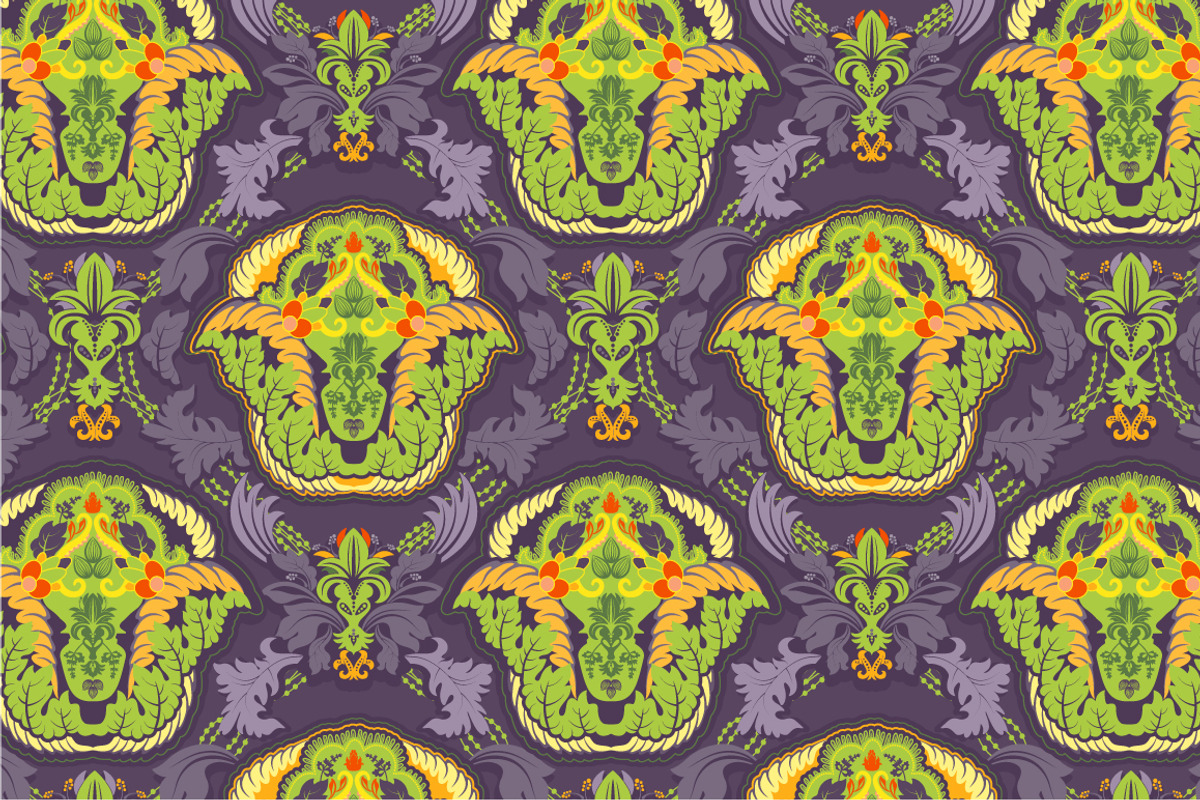 2 Floral Seamless Patterns, a Pattern Graphic by Sunny_Lion (Photo 2 of 2)