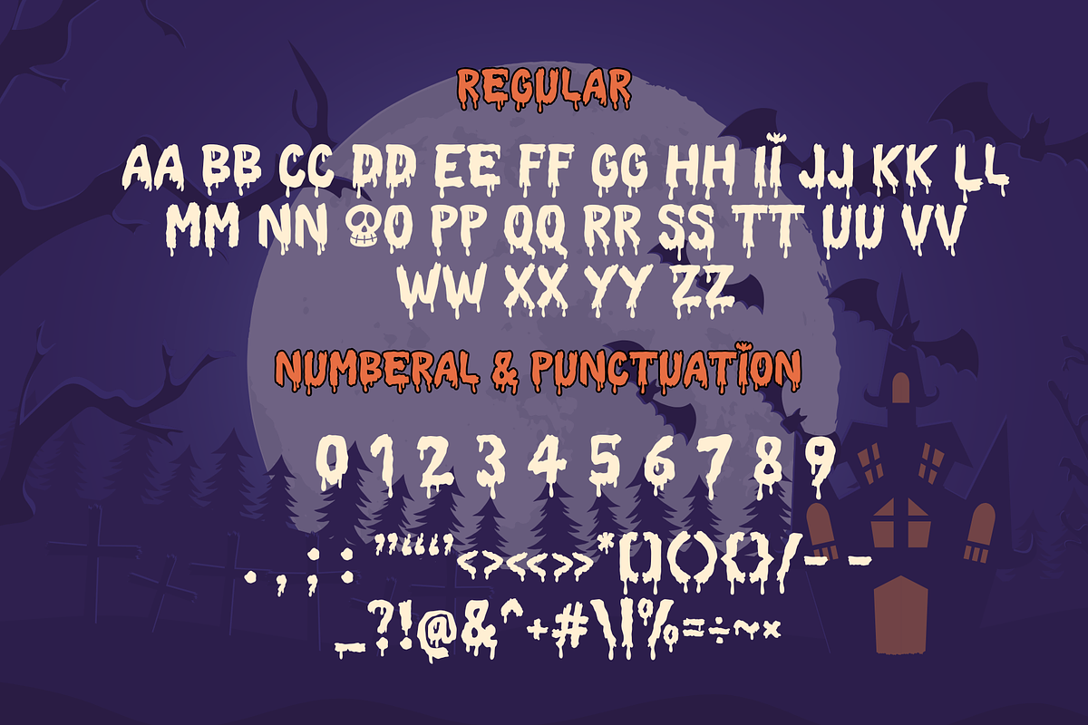 Jolly Boogie – Halloween Font, a Handwritten Font by Brown Cupple (Photo 12 of 12)