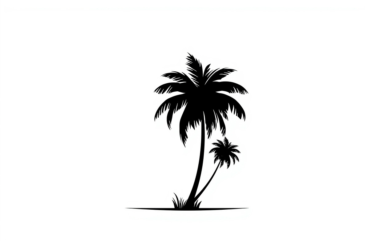 Tropical Palm Tree Silhouette Bundle, an Illustration by Amazin_art (Photo 16 of 21)