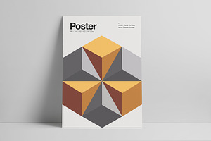 Abstract Poster Design Template., a Poster Template by Bordo