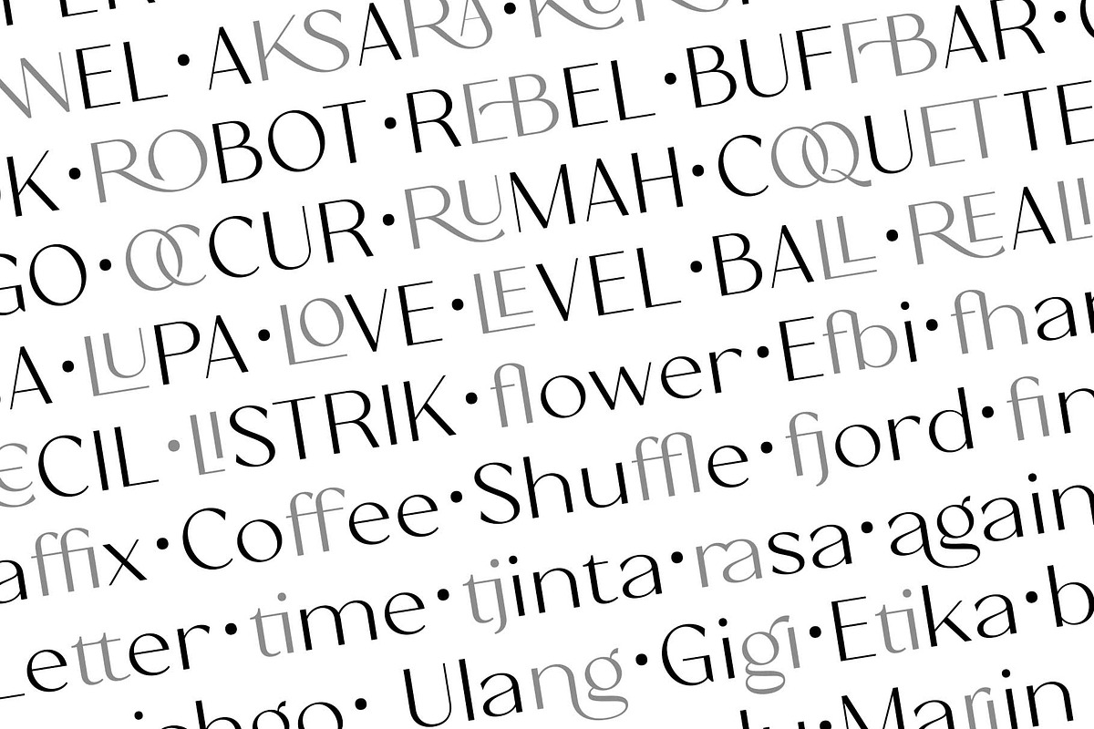Clagio  - Modern Sans Familiy, a Sans Serif Font by Arterfak Project (Photo 14 of 14)