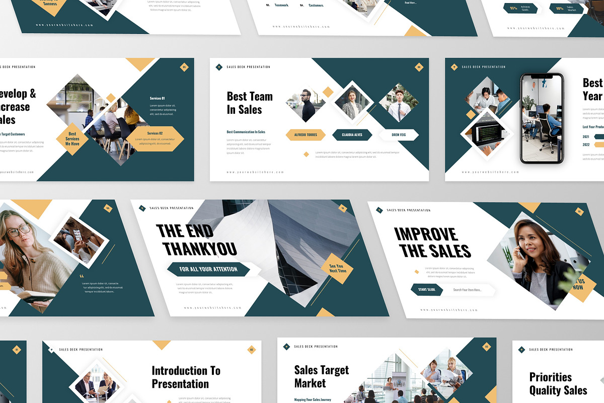 Salesdeck Presentation Keynote, a Presentation Template by MtvtdArt (Photo 2 of 6)